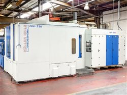 Горизонтальный обрабатывающий центр Hüller Hille NBH 230R Twin Pallet